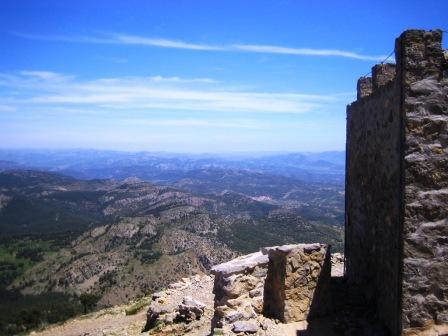 Vistas desde la cima del Penyagolosa